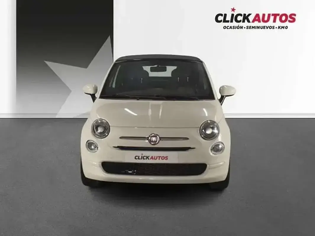 Usado Fiat 500 Club 71 CV (52 kW) 2023 Blanco Descapotable