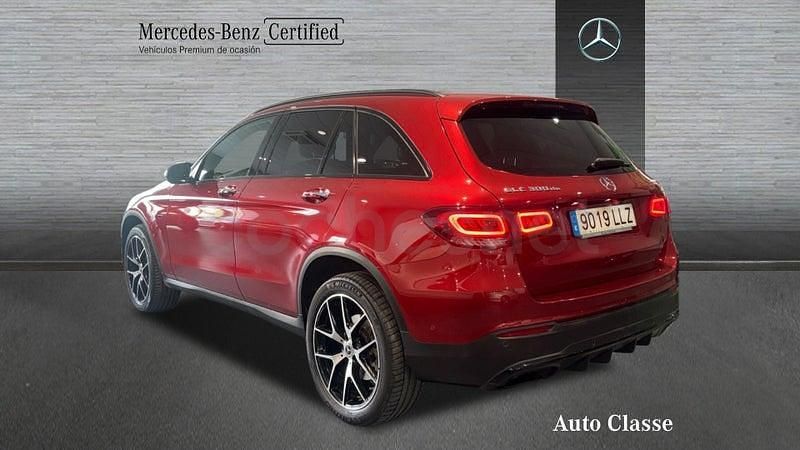 Usado Mercedes GLC220 194 CV (142 kW) 2020 Rojo SUV