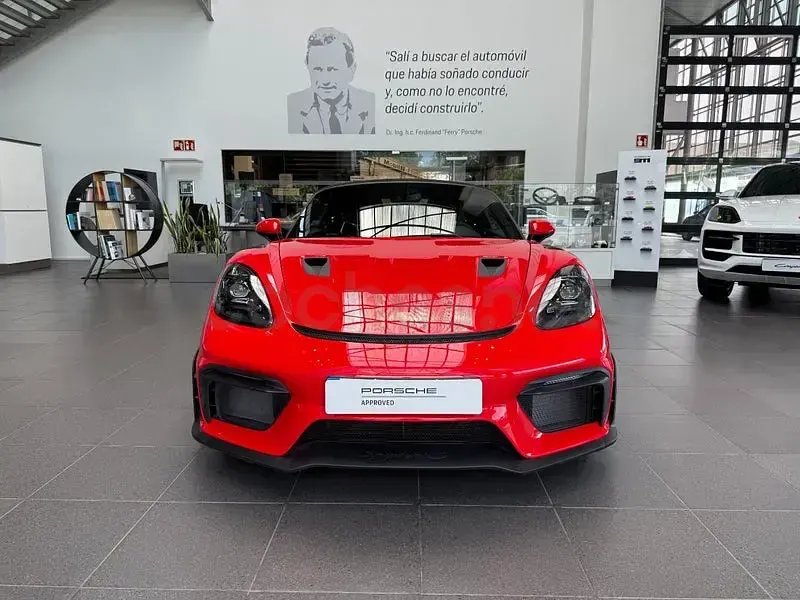 Usado Porsche 718 500 CV (367 kW) 2024 Rojo Descapotable