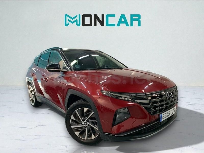 Usado Hyundai Tucson 136 CV (100 kW) 2022 Granate SUV