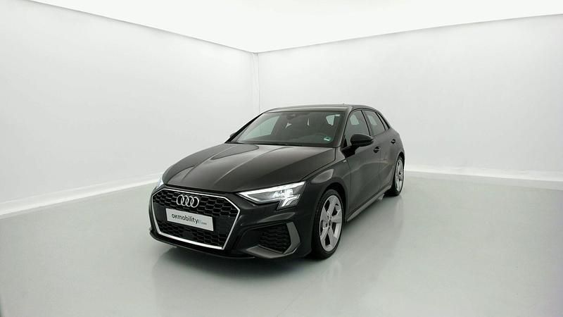 Mythosschwar met. Usado 2024 Audi A3 S-Line | 26.820 € - Imagen 1/4