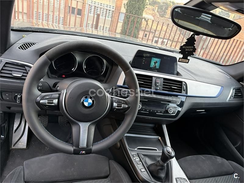 Usado BMW 116 116 CV (85 kW) 2018 Negro Utilitario