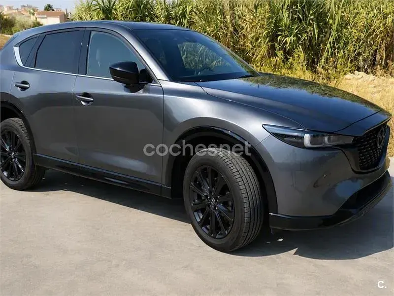 Usado Mazda CX-5 Homura-Line 165 CV (121 kW) 2022 Gris / plata SUV