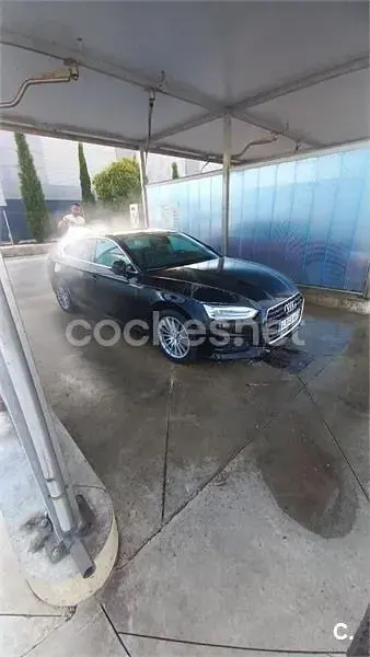 Usado Audi A5 Sportback 150 CV (110 kW) 2017 Negro Utilitario