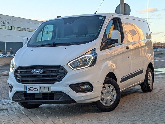 Blanco Usado 2021 Ford Transit Custom Trend Monovolumen | 17.850 € (Precio justo) - Imagen 1/4
