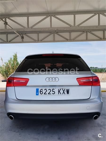 Usado Audi A6 245 CV (180 kW) 2014 Gris / plata Familiar