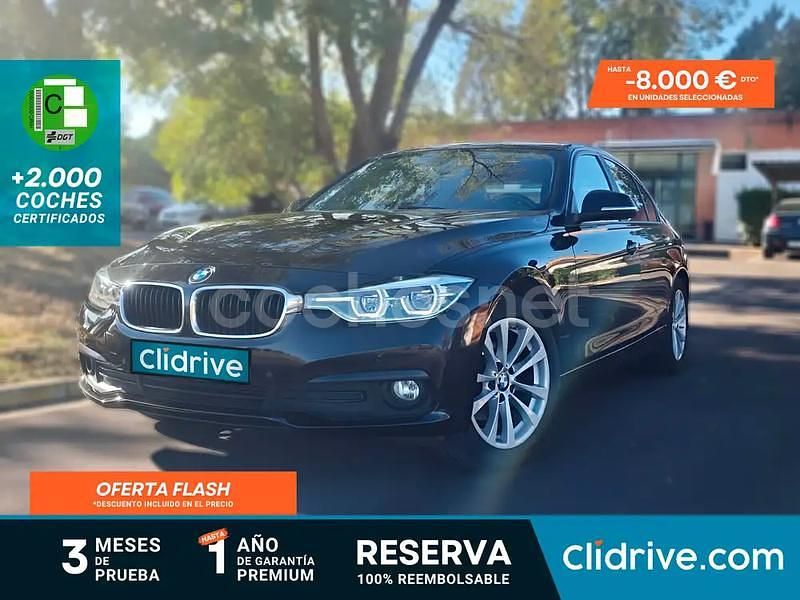 Negro Usado 2017 BMW 318 Berlina | 18.990 € (Precio justo) - Imagen 1/3