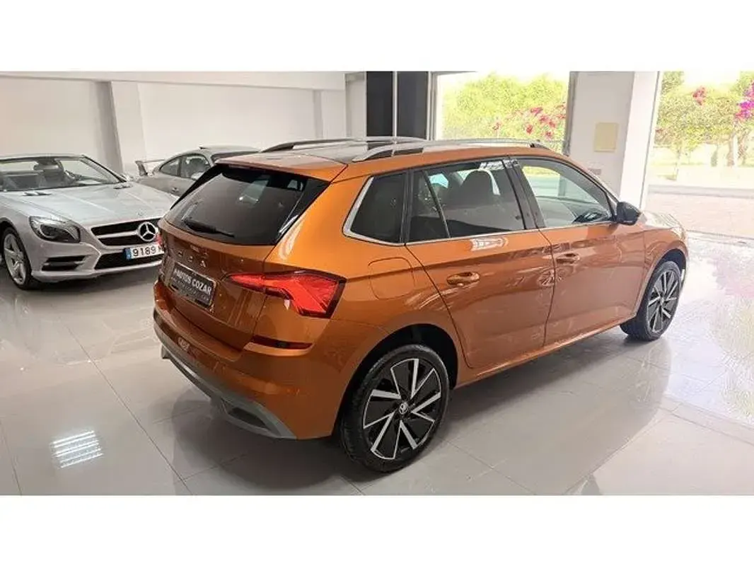 Usado Skoda Kamiq Sport 110 CV (80 kW) 2023 Naranja SUV