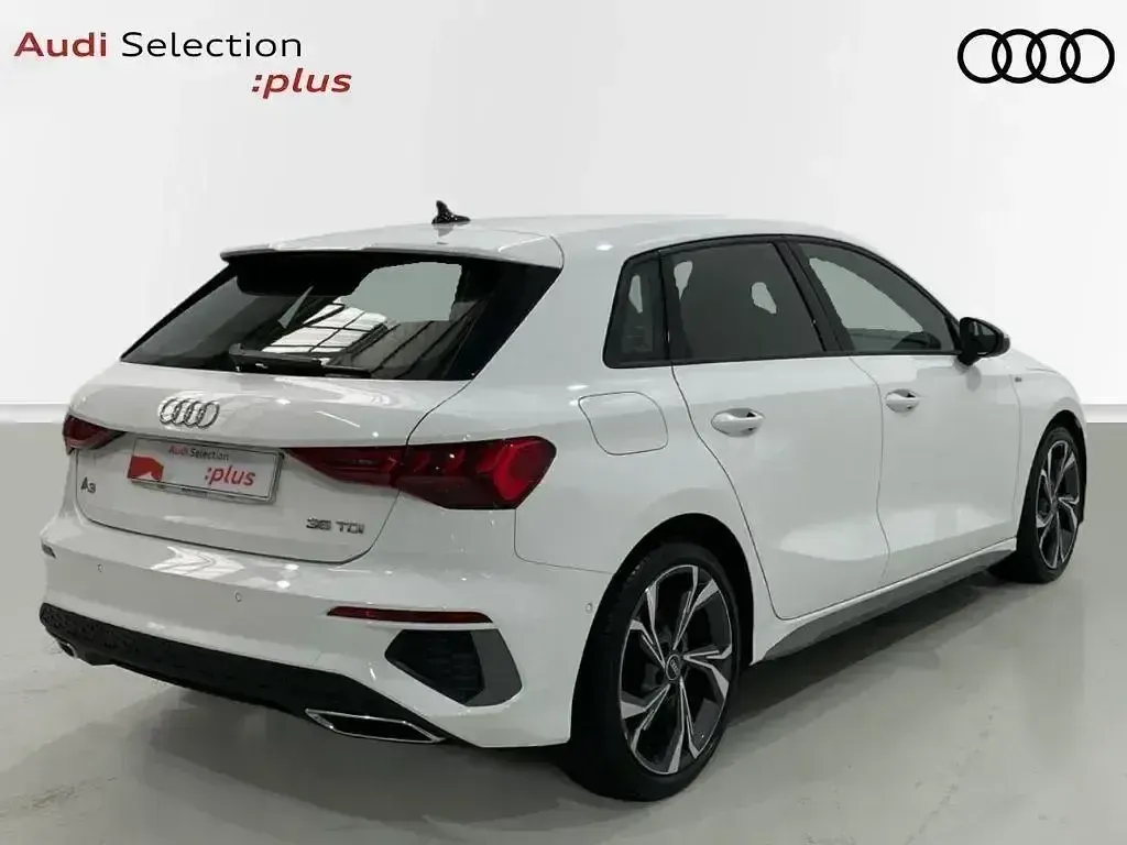 Usado Audi Q3 S-Line 150 CV (110 kW) 2022 Blanco SUV