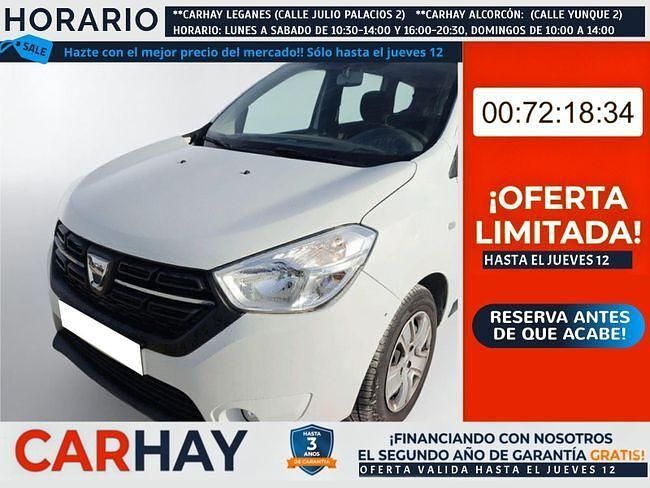 Usado Dacia Lodgy Comfort 95 CV (69 kW) 2021 Blanco Monovolumen