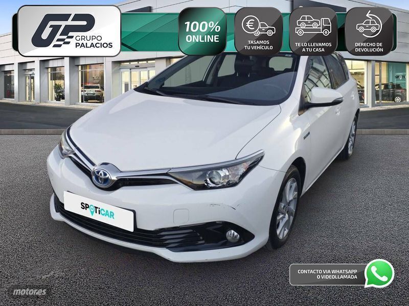 Blanco Usado 2018 Toyota Auris Hybrid Business Edition Berlina | 14.495 € (Buen precio) - Imagen 1/4