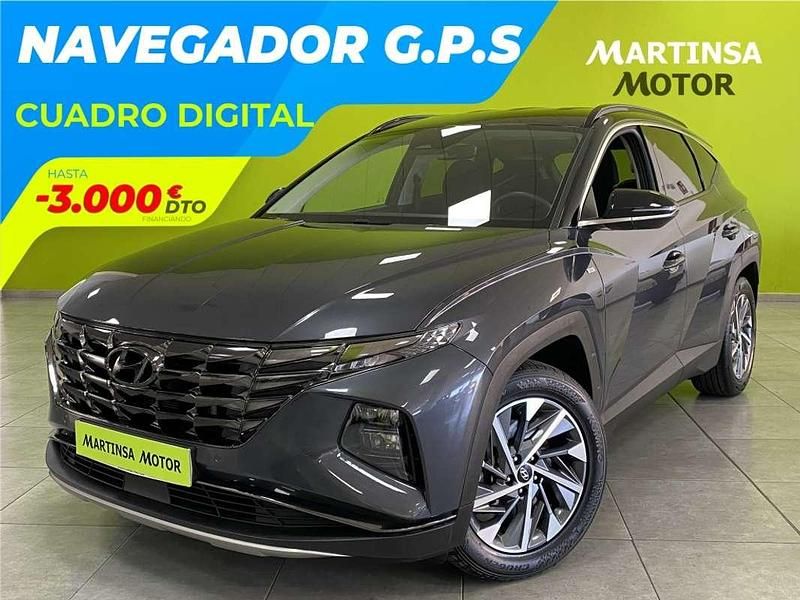 Usado Hyundai Tucson 136 CV (100 kW) 2021 Gris SUV