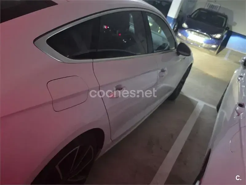 Usado Audi A5 Sportback 150 CV (110 kW) 2018 Blanco Utilitario