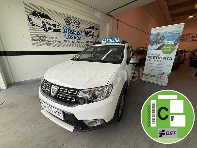 Blanco Usado 2017 Dacia Sandero Stepway Utilitario | 6970 € (Super precio) - Imagen 1/4