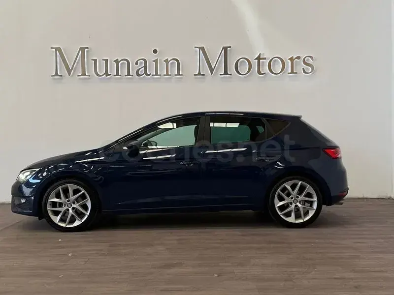Usado Seat Leon FR 150 CV (110 kW) 2016 Azul Berlina