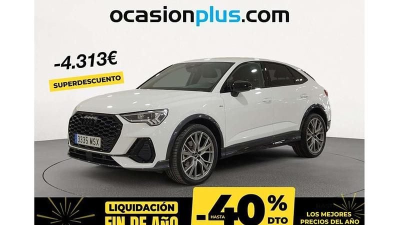 Blanco Usado 2024 Audi Q3 Sportback S-Line SUV | 43.137 € (Precio justo) - Imagen 1/1