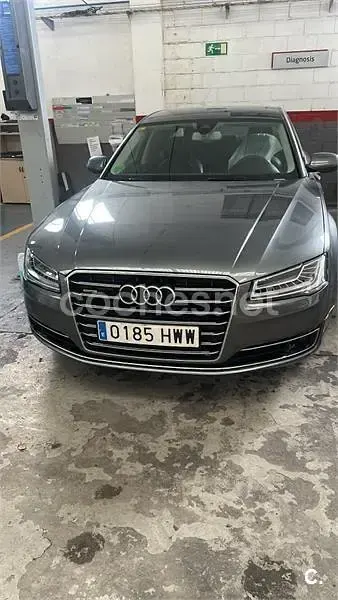 Usado Audi A8 258 CV (189 kW) 2014 Granate Berlina