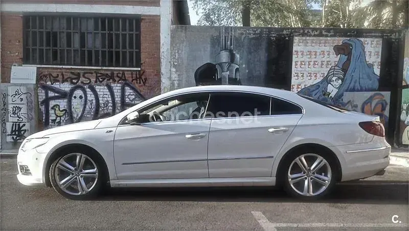Usado VW Passat R-line 200 CV (147 kW) 2010 Blanco Berlina
