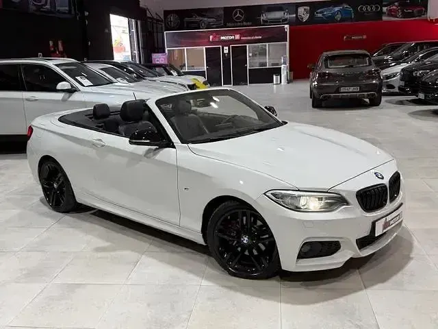 Usado BMW 220 190 CV (139 kW) 2015 Blanco Descapotable