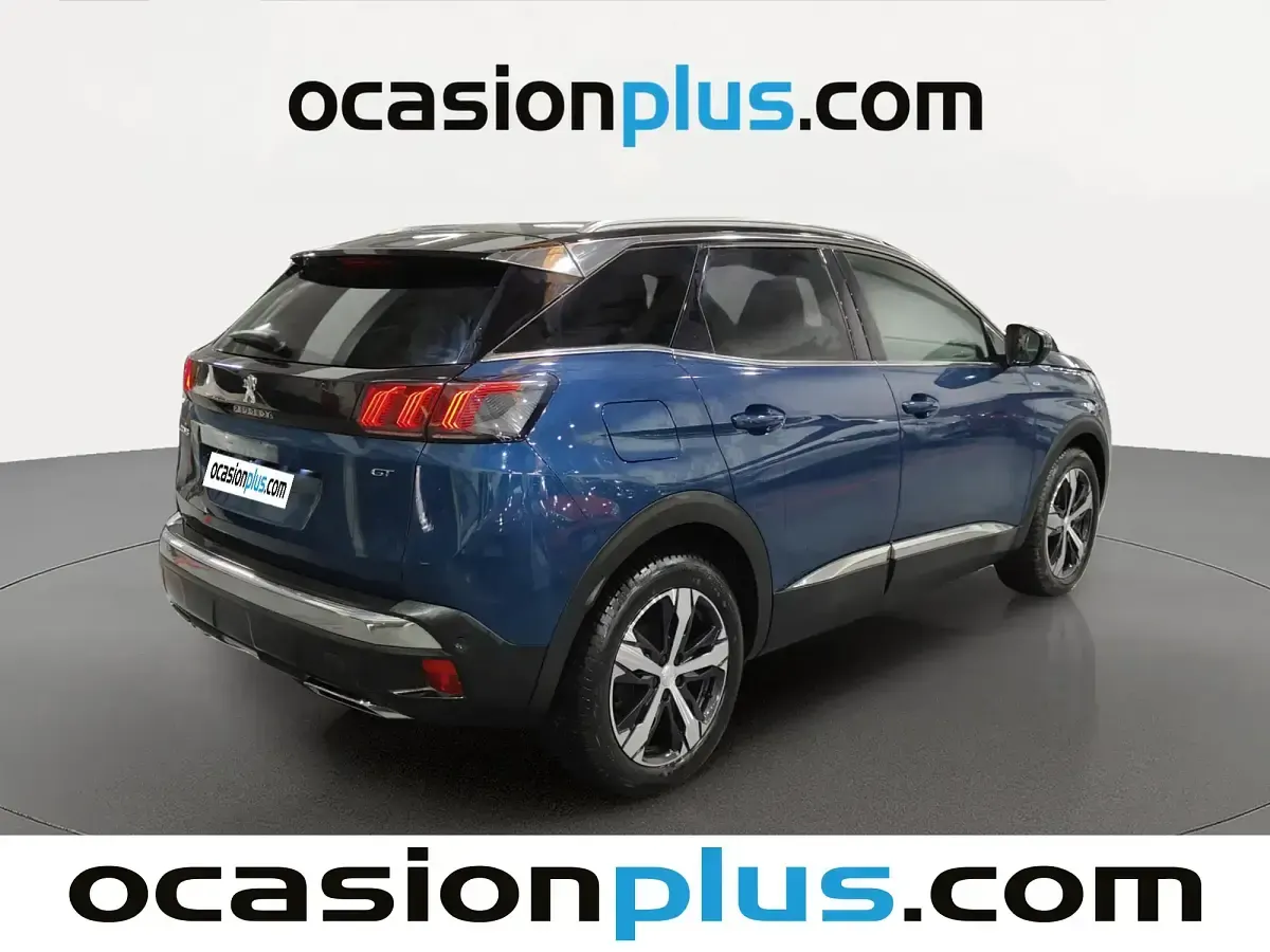 Usado Peugeot 3008 GT 130 CV (95 kW) 2024 Azul SUV