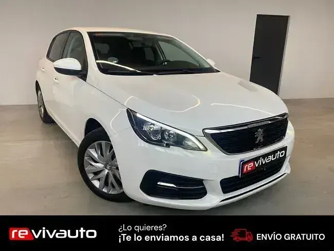 Usado Peugeot 308 Business-Line 111 CV (81 kW) 2019 Blanco Berlina