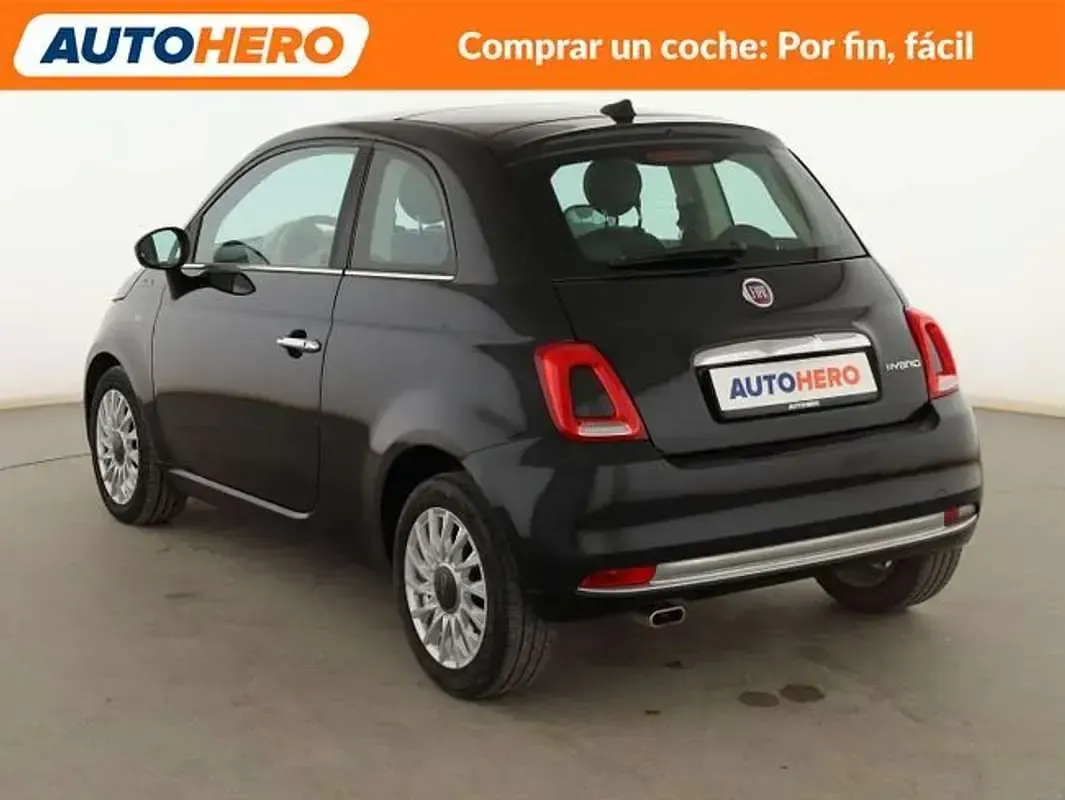Usado Fiat 500 Dolcevita 71 CV (52 kW) 2021 Negro Berlina