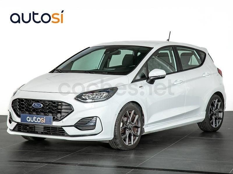 Blanco Usado 2023 Ford Fiesta ST-Line Utilitario | 15.900 € (Precio justo) - Imagen 1/4