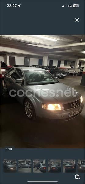 Usado Audi A4 S-Line 163 CV (119 kW) 2003 Gris / plata Berlina