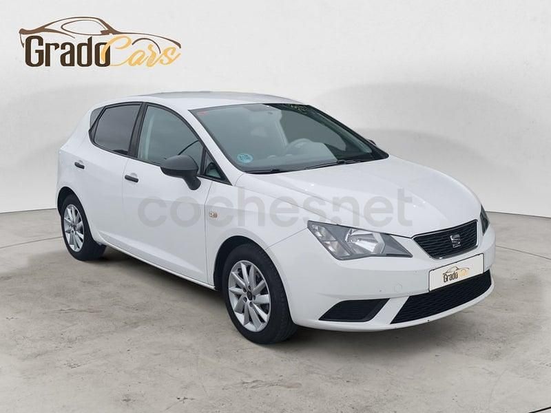 Usado Seat Ibiza Reference 95 CV (69 kW) 2017 Blanco Berlina