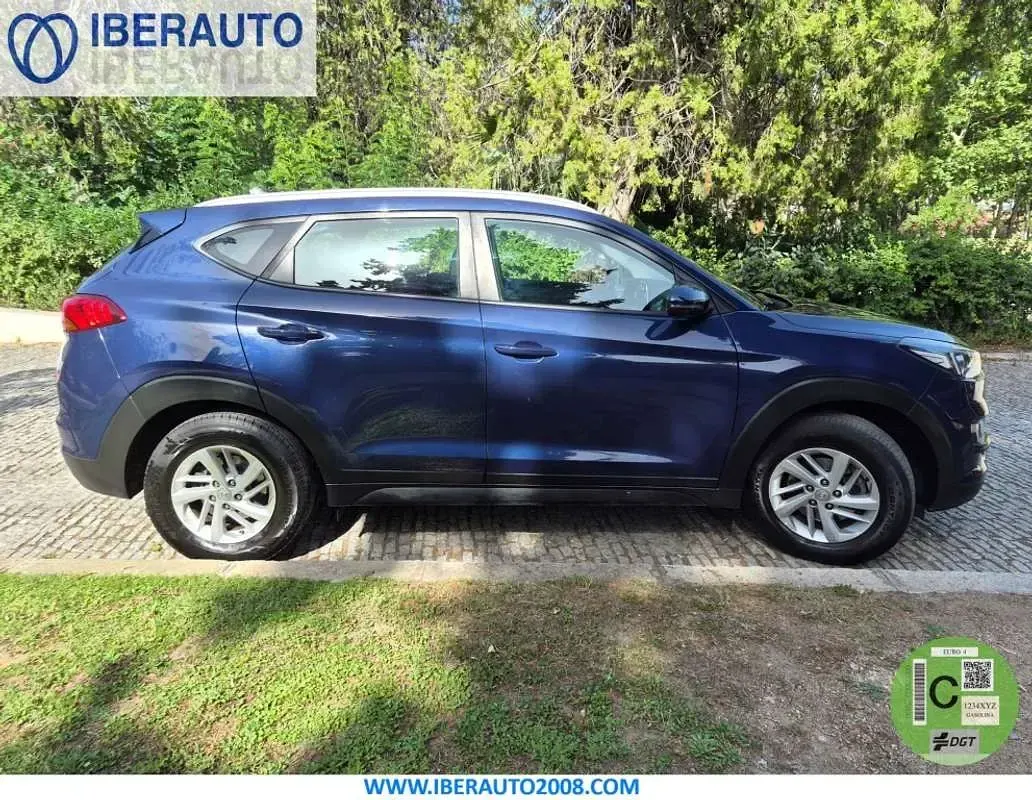 Usado Hyundai Tucson 116 CV (85 kW) 2021 Azul SUV