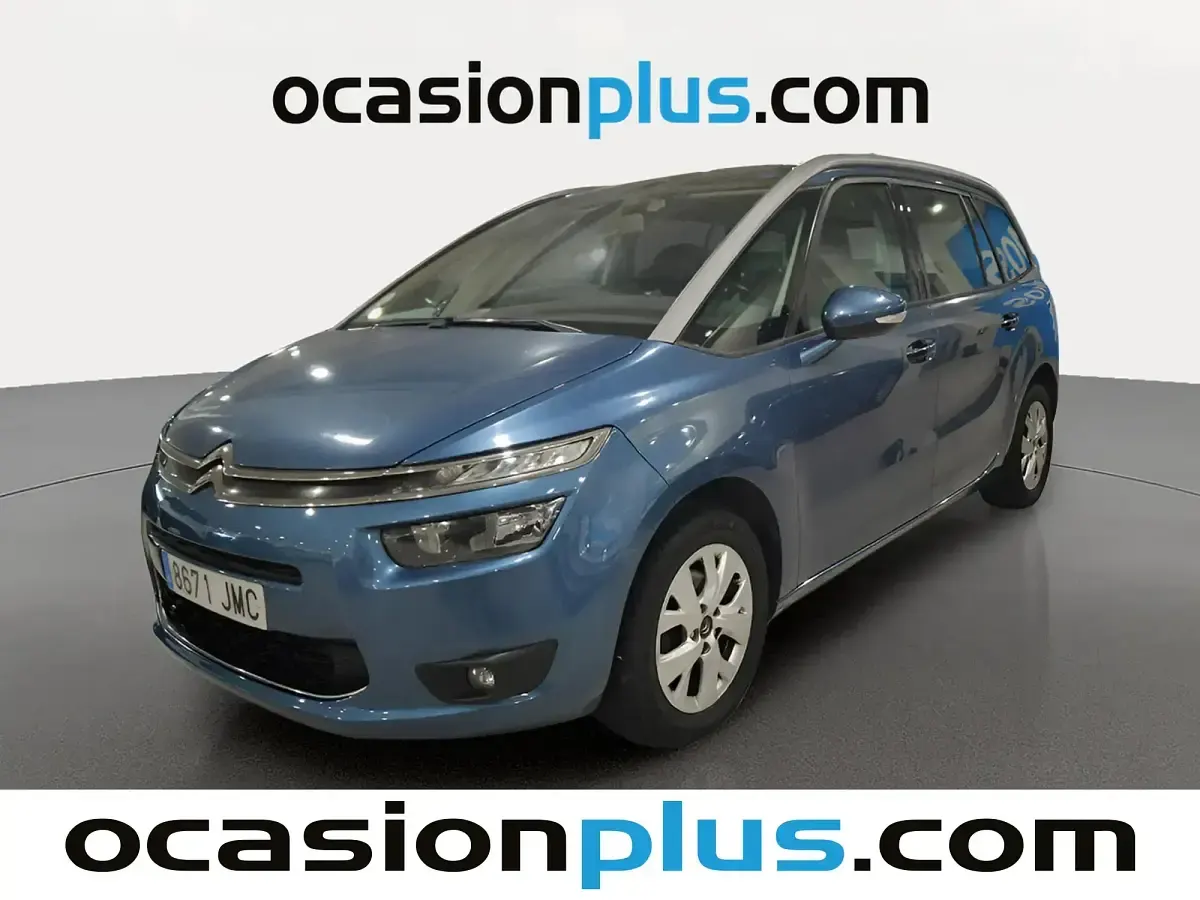 Usado Citroën C4 Feel 120 HP (88 kW) 2016 Azul Monovolume
