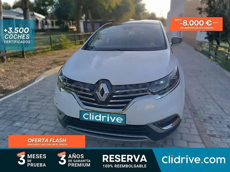 Usado Renault Espace Zen 130 CV (95 kW) 2017 Blanco Monovolumen