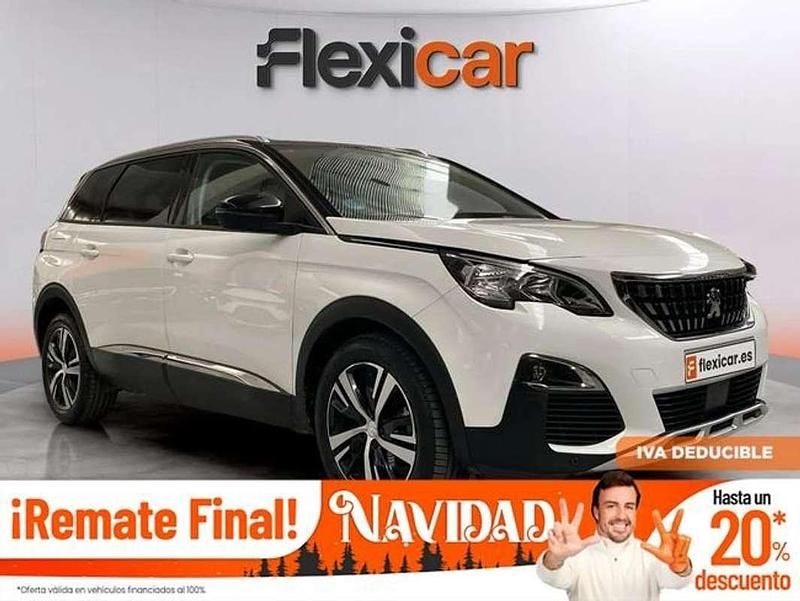 Blanco Usado 2021 Peugeot 5008 Allure Monovolumen | 18.290 € (Super precio) - Imagen 1/4