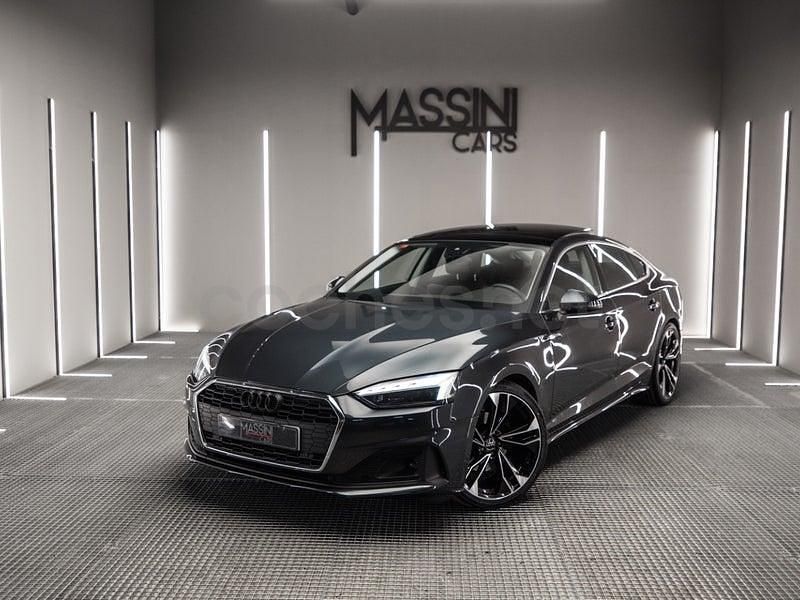 Usado Audi A5 Sportback 163 CV (119 kW) 2020 Gris / plata Utilitario