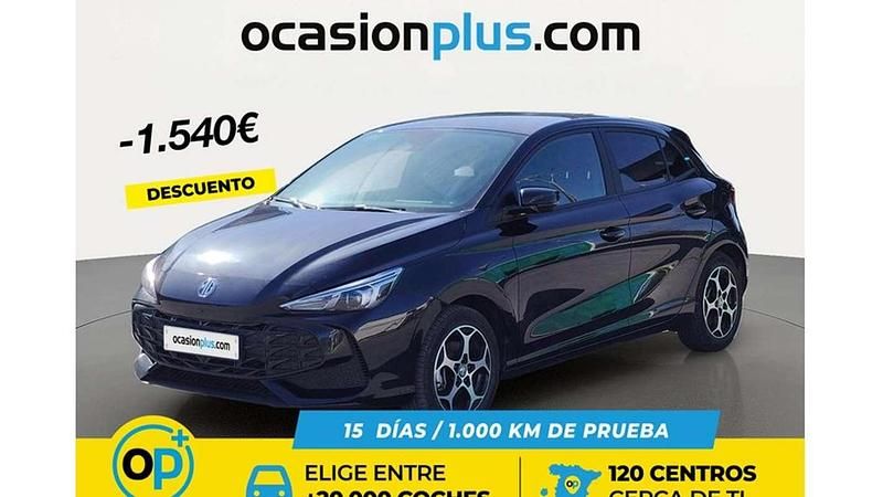 Usado MG MG3 Luxury 195 CV (143 kW) 2024 Negro Utilitario