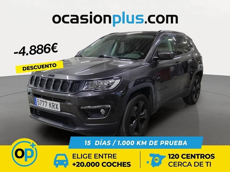 Usado Jeep Compass Night Eagle 140 CV (102 kW) 2018 Gris SUV