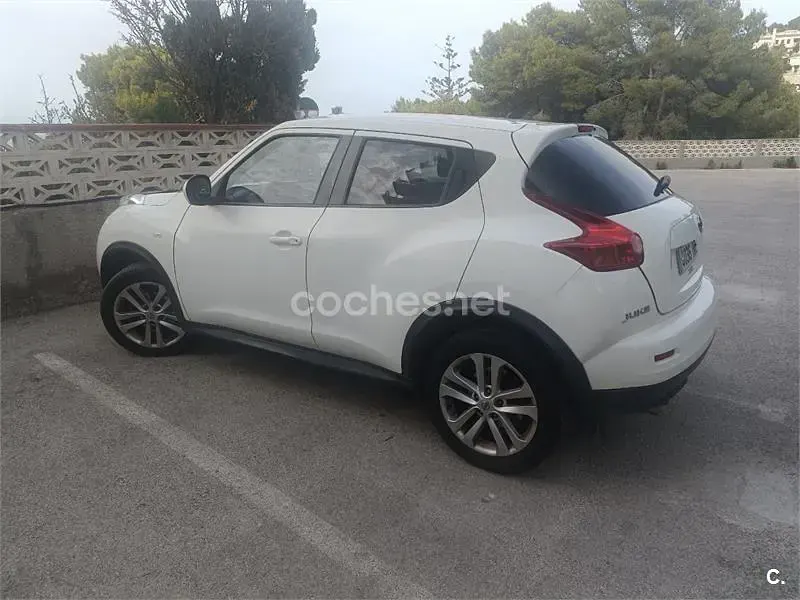 Usado Nissan Juke Shiro 110 CV (80 kW) 2013 Blanco SUV