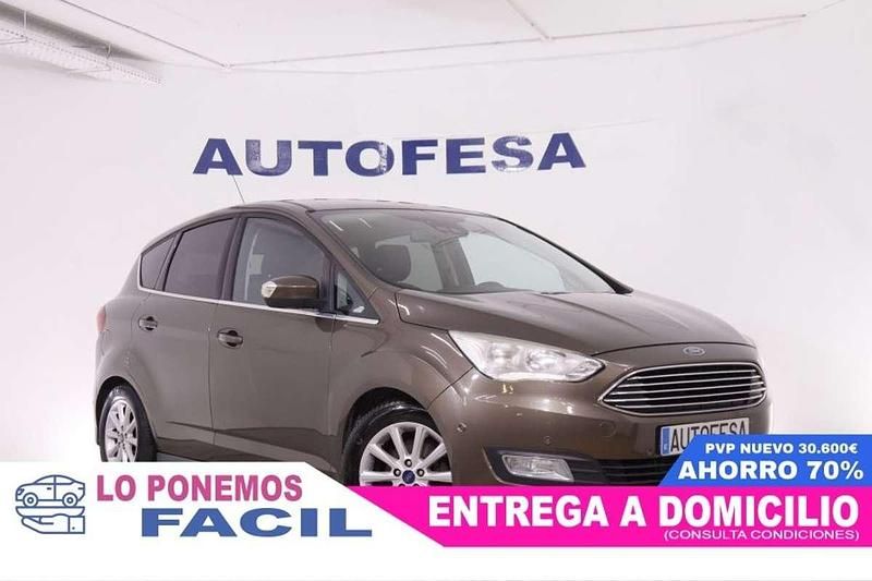 Usado Ford C-MAX Titanium 125 CV (91 kW) 2015 Marrón Monovolumen