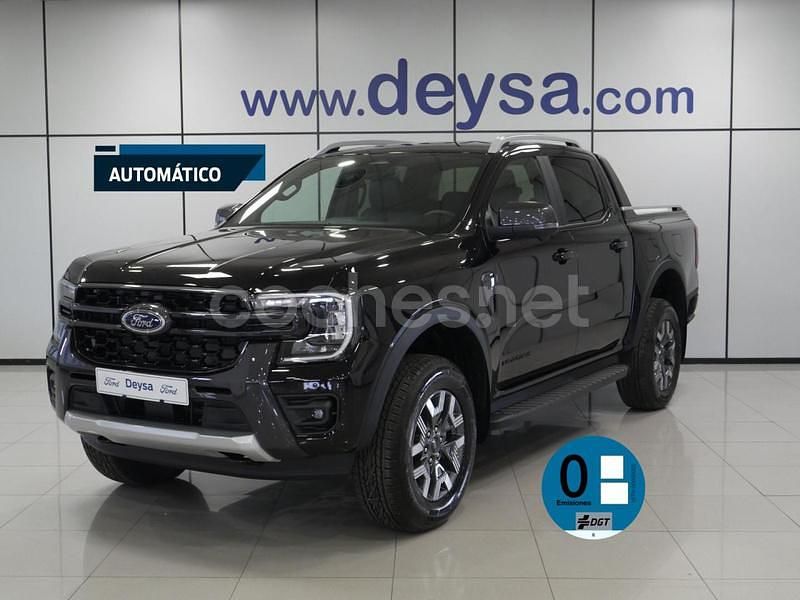 Negro Nuevo 2025 Ford Ranger Wildtrack Recogida | 53.990 € (Precio justo) - Imagen 1/4