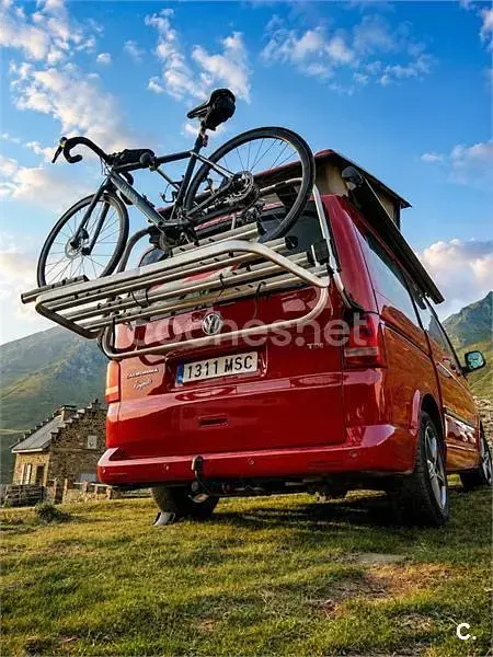 Usado VW California Comfortline 180 CV (132 kW) 2010 Rojo Van