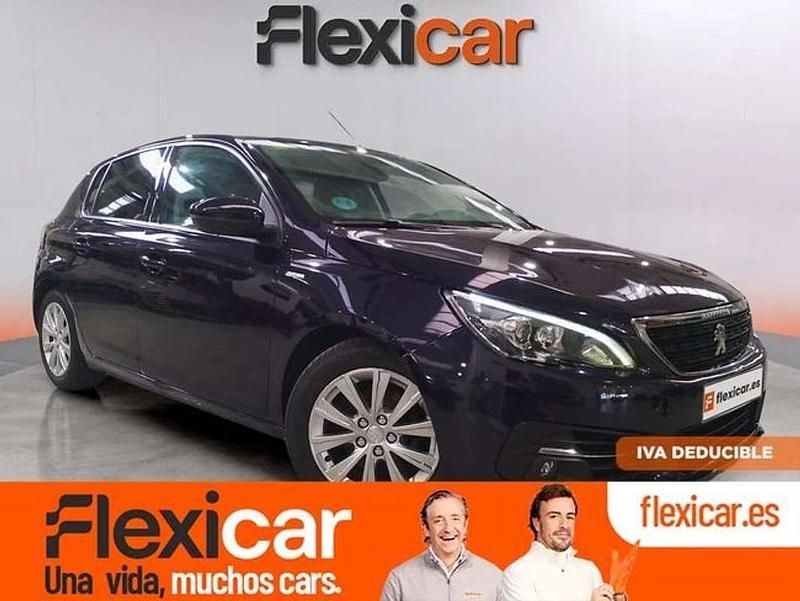 Azul Usado 2020 Peugeot 308 Allure Familiar | 10.390 € (Precio justo) - Imagen 1/4