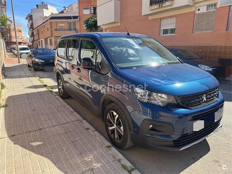 Usado Peugeot Rifter GT 100 CV (73 kW) 2021 Azul Monovolumen