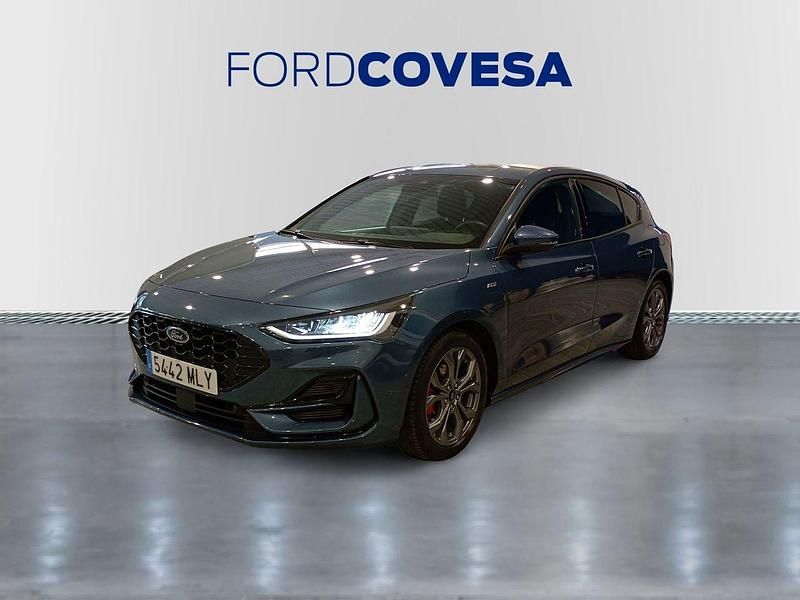 Azul Usado 2023 Ford Focus ST-Line X Berlina | 18.790 € (Un poco caro) - Imagen 1/4