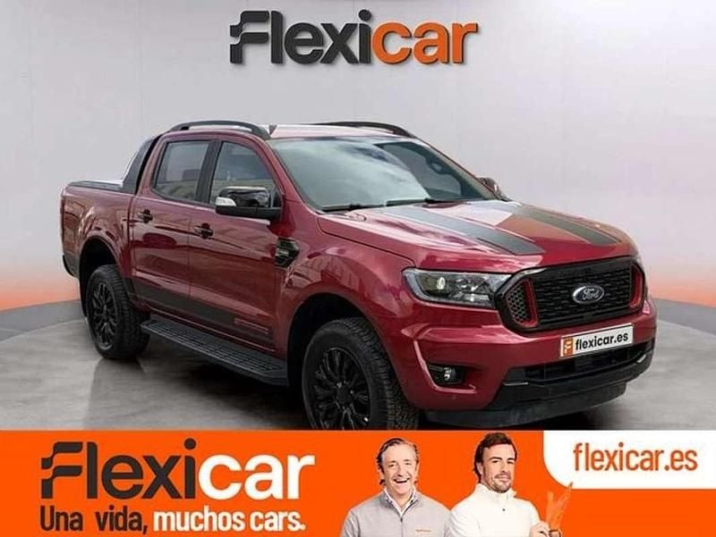 Rojo Usado 2022 Ford Ranger Wildtrack Recogida | 38.990 € (Precio justo) - Imagen 1/4
