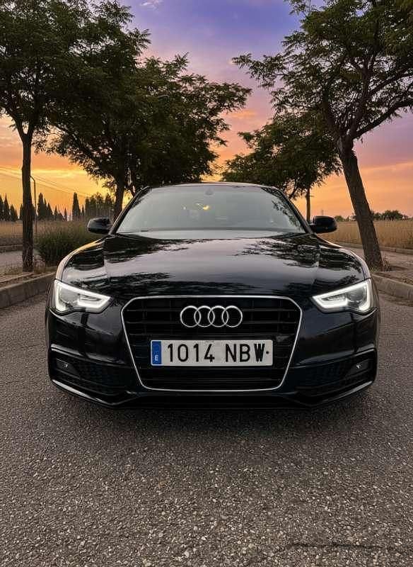 Negro Usado 2014 Audi A5 Sportback S-Line Utilitario | 17.500 € (Precio justo) - Imagen 1/4
