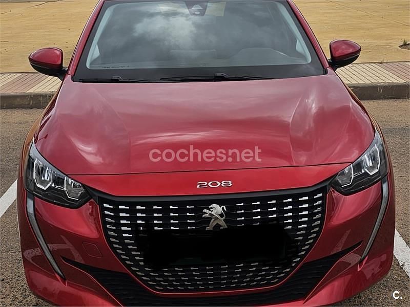 Granate Usado 2021 Peugeot 208 Style Utilitario | 11.900 € (Precio justo) - Imagen 1/4