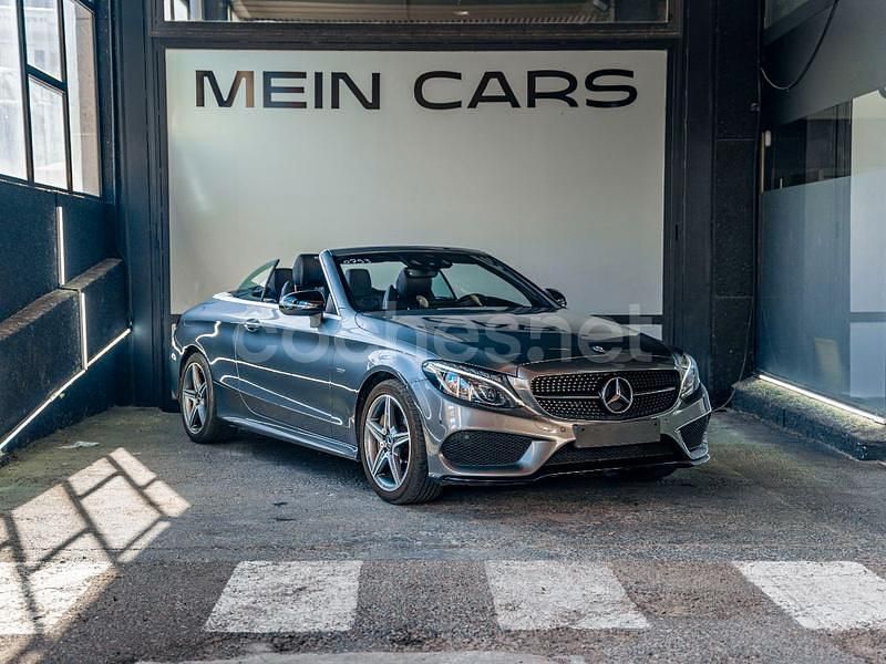 Gris / plata Usado 2017 Mercedes C300 Descapotable | 31.900 € (Caro) - Imagen 1/4