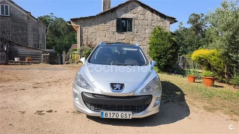 Usado Peugeot 308 SW Sport 110 CV (80 kW) 2010 Gris / plata Familiar
