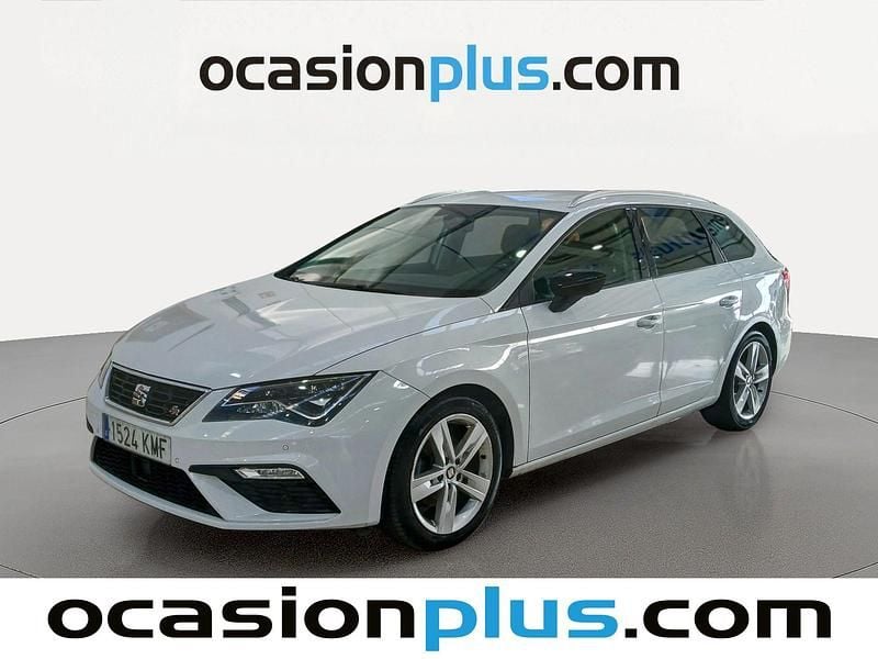 Usado Seat Leon FR 150 CV (110 kW) 2018 Blanco Monovolumen