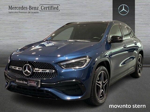Azul Usado 2021 Mercedes GLA250 AMG line SUV | 35.500 € (Precio justo) - Imagen 1/4